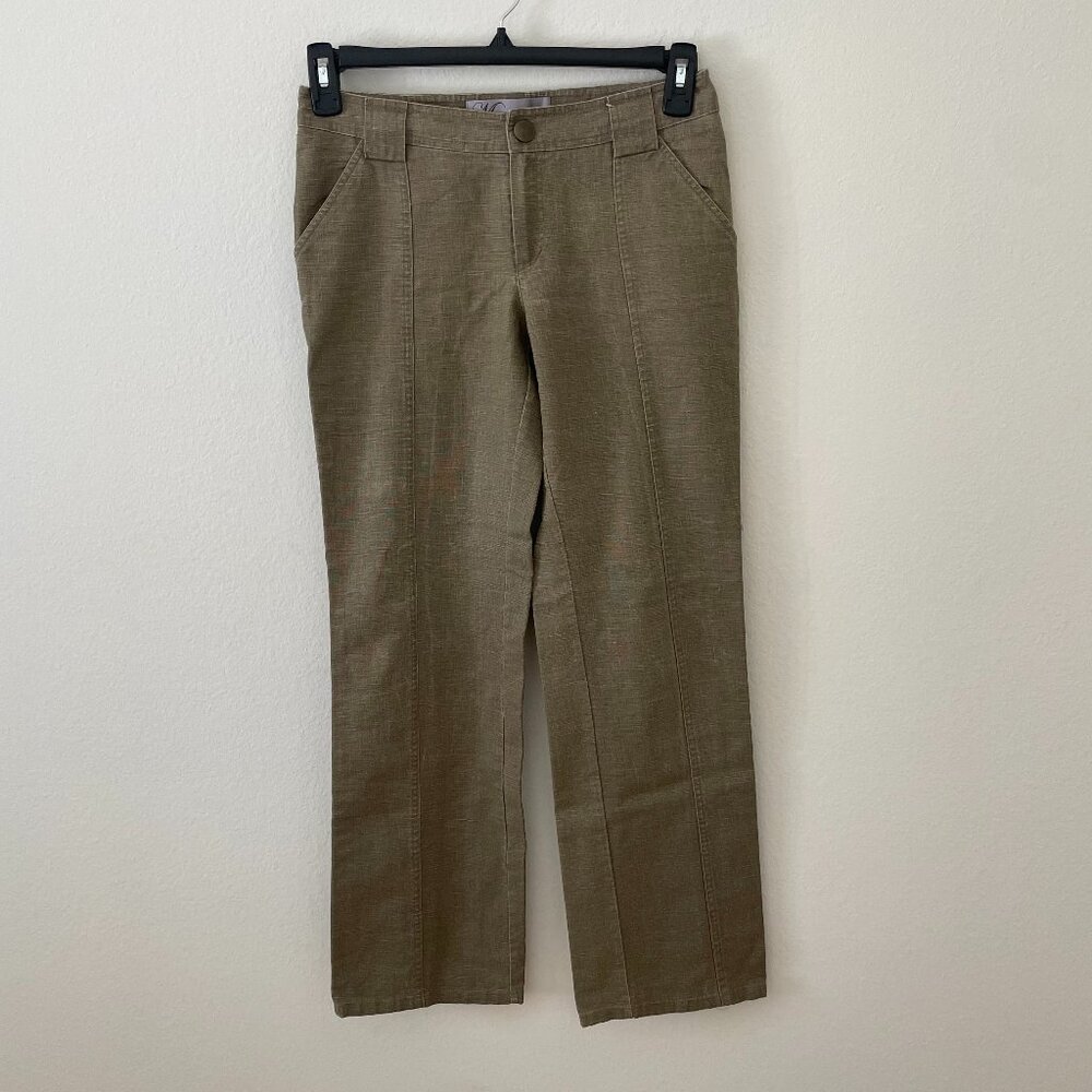 Mng Limited Edition New York Linen Blend Casual Pants Size USA: 6